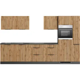 kochstation Küchenzeile KS-Lagos 330 cm beige