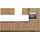 kochstation Küchenzeile KS-Lagos 330 cm beige