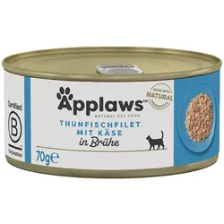 Super Premium Katzenfutter Applaws Thunfischfilet mit Käse