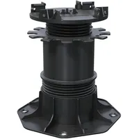 Karle & Rubner Terrassenlager Clip 145-225 cm schwarz