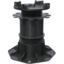 Karle & Rubner Terrassenlager Clip 145-225 cm schwarz
