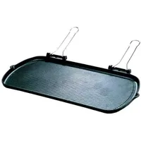 ILSA Grillpfanne 5 l emailliert Gusseisen Schwarz