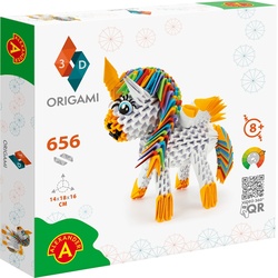 Selecta Spielzeug ORIGAMI 3D - Einhorn, 656 Teile