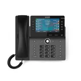 Snom M58 DECT IP-Telefon mit Großem 5-Farbdisplay, Festnetz, Schnurlos, Weltneuheit, 8 LED-Tasten, Bluetooth, OTA-Updates, Zero-Touch via M500 DECT-Basis, 16 GespräChe, Antibakterielles Gehäuse