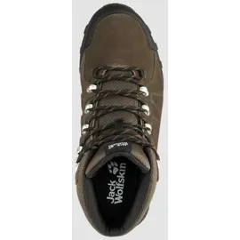 Jack Wolfskin Refugio Texapore Mid Herren brown/phantom 45,5