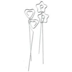 Notizhalter "Blume & Herz", 14,5 cm, 10 Stück