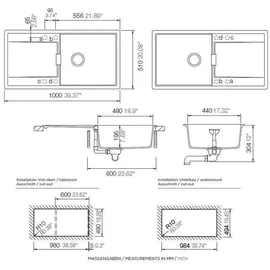 Schock Mono D-100L Einbau puro + Excenterbetätigung