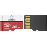 Renkforce RF-mSDHC-32GB microSD-Karte 32 GB Class 10, UHS-Class 1, UHS-I inkl. SD-Adapter