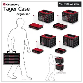 Kistenberg Tager Case Organizer KTC30256S 415 x 290 x 295