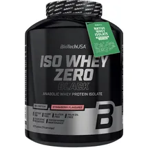 BIOTECH BioTechUSA Iso Whey Zero Black (2270 g, Erdbeere)
