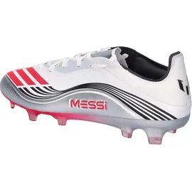 adidas F50 Messi Pro FG Herren Ftwr White/Lucid Red/Silver Met 43 1/3