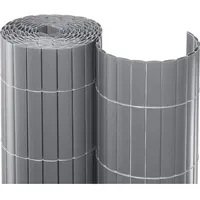 Noor Sichtschutzmatte PVC 1,8 x 3 m silber