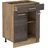 Vicco Schubladenschrank R-Line 60 x 46 x 81,6 cm Grau