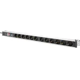Digitus Steckdosenleiste 12-fach 2 m Bunt