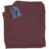 Mendler 4er-Set Seitenwand für Pergola Cadiz, Ersatzseitenwand Pavillon 4x4m, Polyester ~ rot-braun