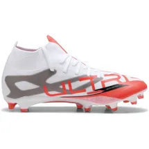 Puma Ultra 5 Match+ FG/AG Fußballschuhe Damen 01 white/black/glowing red 39
