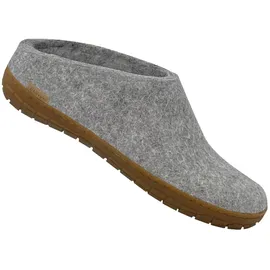 Glerups Pantoffeln Grau 36