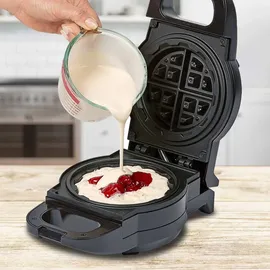 Media Shop PowerXL Waffle Star - Waffeleisen für gefüllte Waffeln 18cm - Schwarz