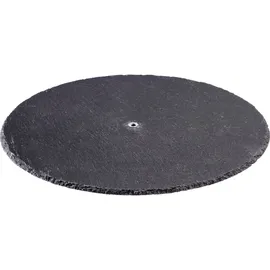 Westmark Tapas + Friends", grau (anthrazit), B:30cm H:2,4cm L:30cm, Bambus, Schiefer, Servierplatten, Servierplatte, Ø 30 cm