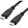roline recycled material USB-C auf USB-C 1,0 m Schwarz