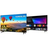 JTC 55" rahmenloser UHD Smart TV/Fernseher, VIDAA, Triple Tuner