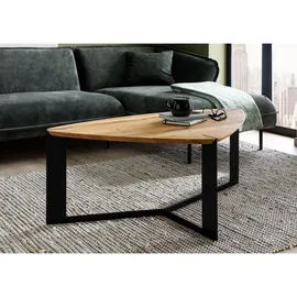 MASSIVMOEBEL24.DE Couchtisch Wildeiche natur geölt 120 x 70 x 44 cm
