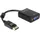 DeLock Adapter Displayport Stecker > VGA Buchse schwarz