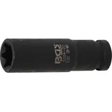 BGS Kraft-Steckschlüssel-Einsatz E-Profil, tief Antrieb Innenvierkant 12,5 mm (1/2") SW E20