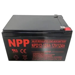 NPP Blei-Akku AGM NPD 12-12 12V 12Ah zyklenfest