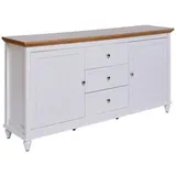 Jahnke Sideboard »COTTAGE SB 150«, (1 St.), Sideboard, Landhausstil, 2 Türen und 3 Schubladen, 150x80.5x40 cm, stehend, Wohnzimmer, Kommoden Sideboards, Sideboards