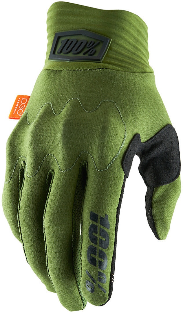 100% Cognito Fiets handschoenen, groen, L