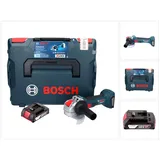 Bosch Professional, Winkelschleifer, Bosch GWX 18V-7 Professional Akku Winkelschleifer 18 V 125 mm Brushless X-LOCK + 1x Akku 2,0 Ah + L- (125 mm)