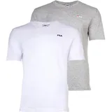Fila T-Shirt Brod bunt|grau 2XL