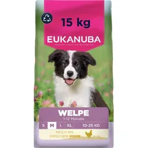 Eukanuba Welpenfutter Huhn 15 kg