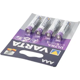 Varta Lithium Batterie AAA 4 St.