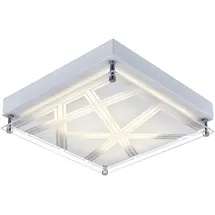 ESTO Muster 1x LED eckig silber