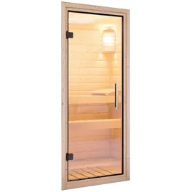 Karibu Sauna Marit inkl. 9 kW Bioofen + ext. Steuerung