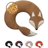 Leschi Bio-Körnerkissen "Fuchs Noah" in Hellbraun | Gr.: onesize