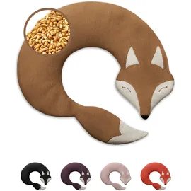 Leschi Bio-Körnerkissen "Fuchs Noah" in Hellbraun | Gr.: onesize