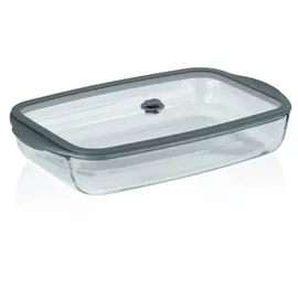 Kela Frischhaltedose rechteckig transparent 39 x 24 x 7,5 cm 3,5 l