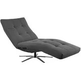 KAWOLA Relaxliege LETICIA Feincord 0 x 0 x 0 cm Grau mit Akku