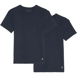Marc O'Polo Essentials Unterhemd, 2er Pack, für Herren, NAVY, L