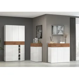 INOSIGN Savona Schuhschrank 114 x 35 x 200 cm weiß