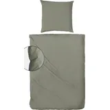 Primera Stone Washed grün 135 x 200 cm