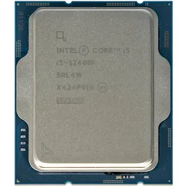 Intel CPU/Core i5-12400F 4,40 GHz LGA1700 Tray Schwarz
