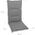GO-DE Hochlehner-Auflage 120 cm x 50 cm x 7 cm, grau