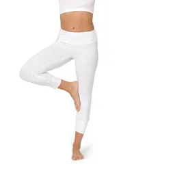 Yoga Hose 3/4 BLV50-283 - Weiß - XXL