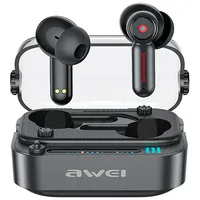 AWEI słuchawki Bluetooth 5.3 T58 Anc + stacja dokująca