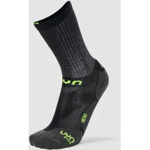 Uyn Aero Fahrradsocken Black/Lime 42-44