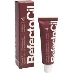 RefectoCil Augenbrauen- und Wimpernfarbe Kastanie, Inhalt 15 ml